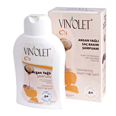 Vinolet Argan Yağlı Saç Bakım Şampuanı 350 ml